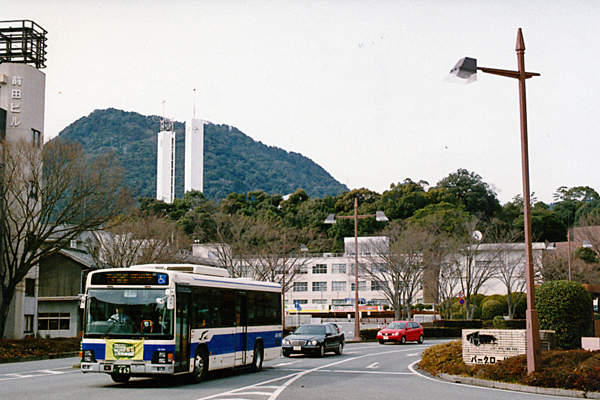 中国・山口　市役所前