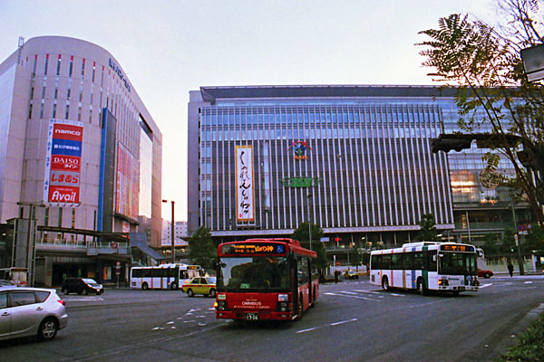 ２０１４年１月５日撮影　博多駅前