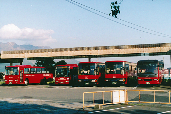 九州・鹿児島　鹿児島営業所車庫