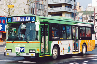 〔熊本２２か３３０２〕　日野ＫＣ－ＨＵ２ＰＭＣＡ（１９９９年）