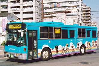 〔熊本２００か４８３〕　日産ディーゼルＵ－ＵＡ４４０ＬＳＮ（１９９４年）