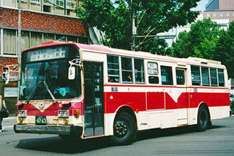 〔藻に８７－１６〕　日産ディーゼルＰ－ＵＡ３２Ｎ（１９８７年）