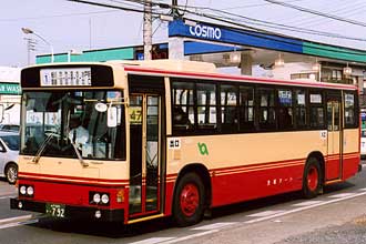 〔水戸２００か７９２〕　日野Ｕ－ＨＴ２ＭＭＡＡ（１９９２年）