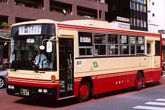 〔水戸２００か９２４〕　日産ディーゼルＵ－ＲＭ２１０ＧＳＮ（１９９５年）