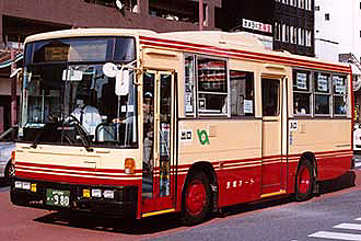 〔水戸２００か９８０〕　日産ディーゼルＫＣ－ＲＭ２１１ＥＳＮ（１９９６年）