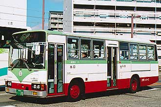 〔高知２２き１５〕　三菱ふそうＰ－ＭＫ１１７Ｊ（１９８８年）