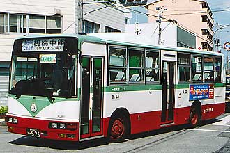 〔高知２２き５２６〕　三菱ふそうＫＣ－ＭＫ２１９Ｊ（１９９８年）