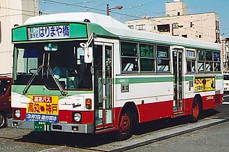 〔高知２２き１１〕　日野Ｐ－ＲＪ１７２ＢＡ（１９８８年））