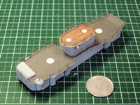 後部シェルター完成