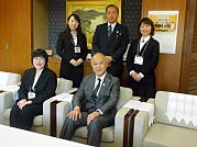 Courtesy Visit to Karuizawa Town Mayor
