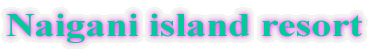 Naigani island resort