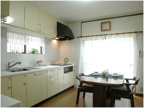 ���������݂̂���I�t�z���C�g�̃L�b�`��