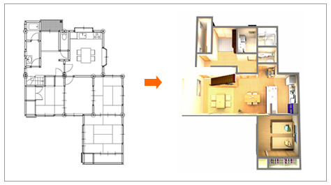 �u�C���e���A�͂Ƃɂ������邭�v�Ƃ����R���Z�v�g�̌��ɁA���邢�J���[�R�[�f�B�l�[�g�Ŏd�オ�����l�l�@