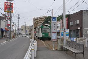 2系統(函館どつく前〜湯の川、谷地頭〜湯の川)営業距離:10.9km