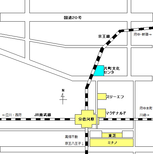 �В������Z���^�[�̒n�}