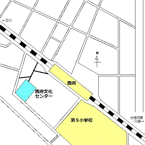 ���{�����Z���^�[�̒n�}