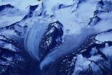 アラスカの氷河合流点