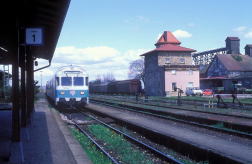 ヴュルツブルグからやってきた列車