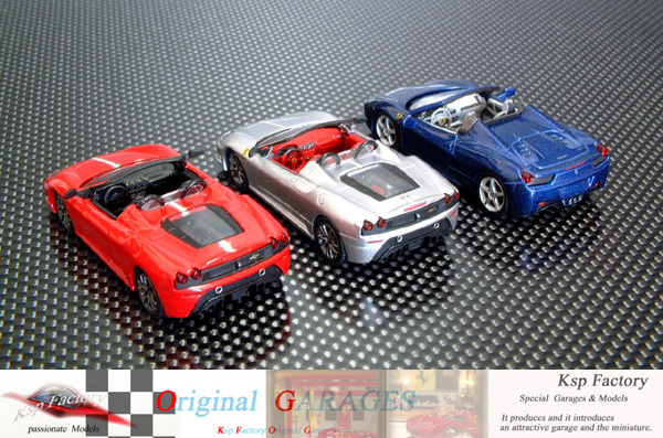 1/43 BBR製フェラーリ360スパイダー組み立て塗装品