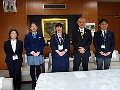 Courtesy Visit to Karuizawa Mayor
