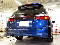 無事、作業終了! エンジンをかけるとマフラーからは白い湯気が…