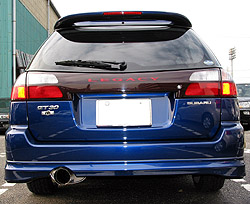 真後ろからはこんな感じ