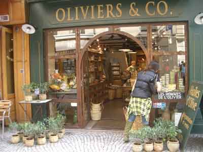 paris olive shop