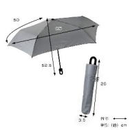 SPICEフック付折りたたみ傘（雨晴兼用）