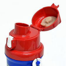 子供用水筒　ウルトラヒーロー　直飲みプラワンタッチボトル　600ml