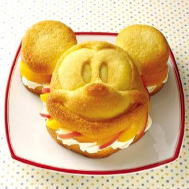 シリコンスポンジケーキ型（ミッキーマウス）