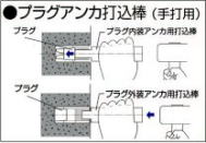 マキタ　アンカ打ち込み棒