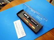 ペン型赤色レーザーポインター