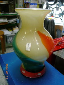 手づくりガラス花瓶　IW50-112