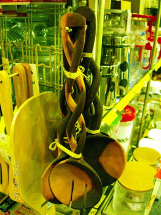 木製サラダサーバーセット