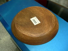 アカシア木製プレート　フラット丸20cm
