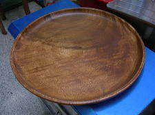 アカシア木製プレート丸30cm