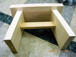 春木恋　木製風呂椅子