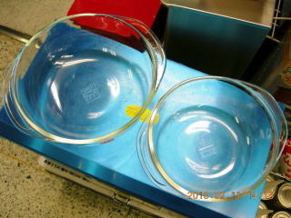 iwaki　耐熱ガラス製キャセロール
