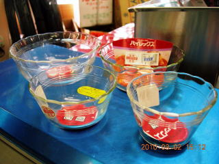 iwaki　耐熱ガラス製カスタードカップ
