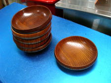 木製アマンド皿
