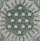 １ドル札の六芒星拡大の写真