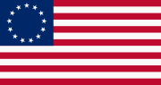 アメリカ建国当時の合衆国国旗