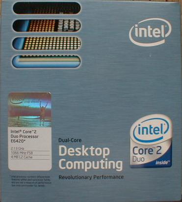 Core 2 Duo CPU BOX