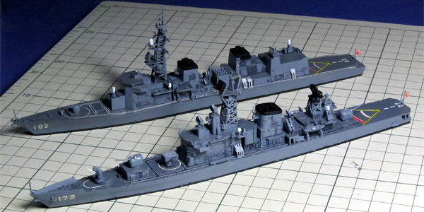 DDG172 SHIMAKAZE & DD102 HARUSAME 1