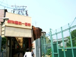 写真T2-2:旧南海天王寺線跡。