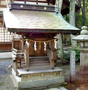 写真３：気比神宮の伊奢沙別の社。