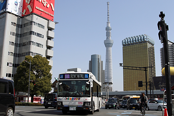 ２０２２年３月５日撮影　東京都台東区