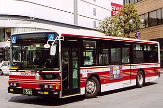〔Ａ６０２２〕　三菱ふそうＫＬ－ＭＰ３７ＪＫ（２００１年）