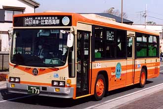 〔１１４〕　いすゞＫＣ－ＬＶ３８０Ｌ（２０００年）