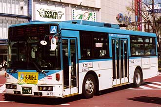 〔Ｓ－４４２３〕　日産ディーゼルＫＣ－ＵＡ４６０ＨＳＮ（１９９９年）